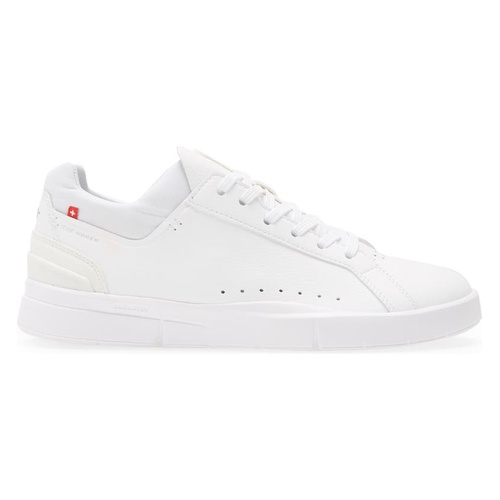  On THE ROGER Advantage Tennis Sneaker_ALL WHITE