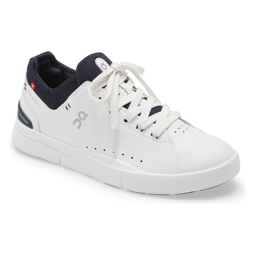  On THE ROGER Advantage Tennis Sneaker_WHITE MIDNIGHT