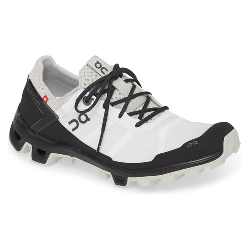  On Running Cloudventure Peak Water Repellent Trail Running Shoe_WHITE/ BLACK