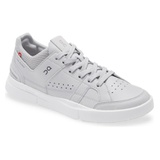 On THE ROGER Clubhouse Tennis Sneaker_GLACIER WHITE