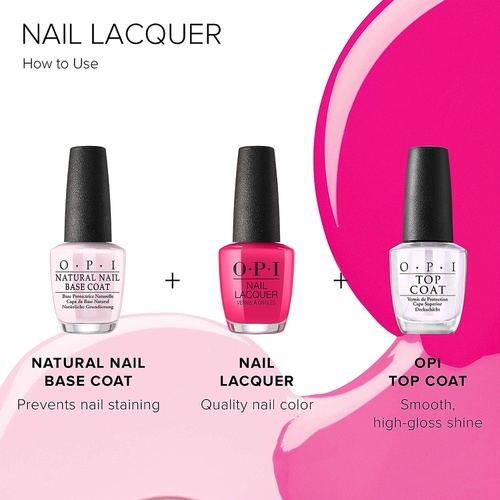  OPI Nail Lacquer, Pink Nail Polish