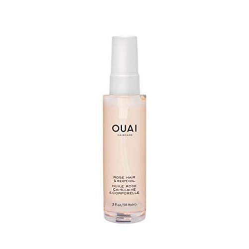  OUAI Rose Hair & Body Oil. A Luxurious, Multi-Purpose Oil to Hydrate Your Hair and Skin. It’s Fast-Absorbing and Scented with Rose and Bergamot. Free from Parabens, Sulfates and Ph