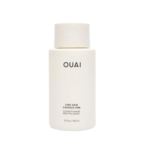  OUAI Fine Conditioner. This Lightweight Conditioner Gives Fine Hair Softness, Bounce and Volume. Made with Keratin and Biotin. Free from Parabens, Sulfates, and Phthalates (10 oz)