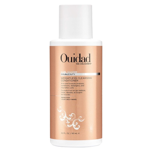  OUIDAD Curl Shaper Double Duty Weightless Cleansing Conditioner, 3.2 oz.