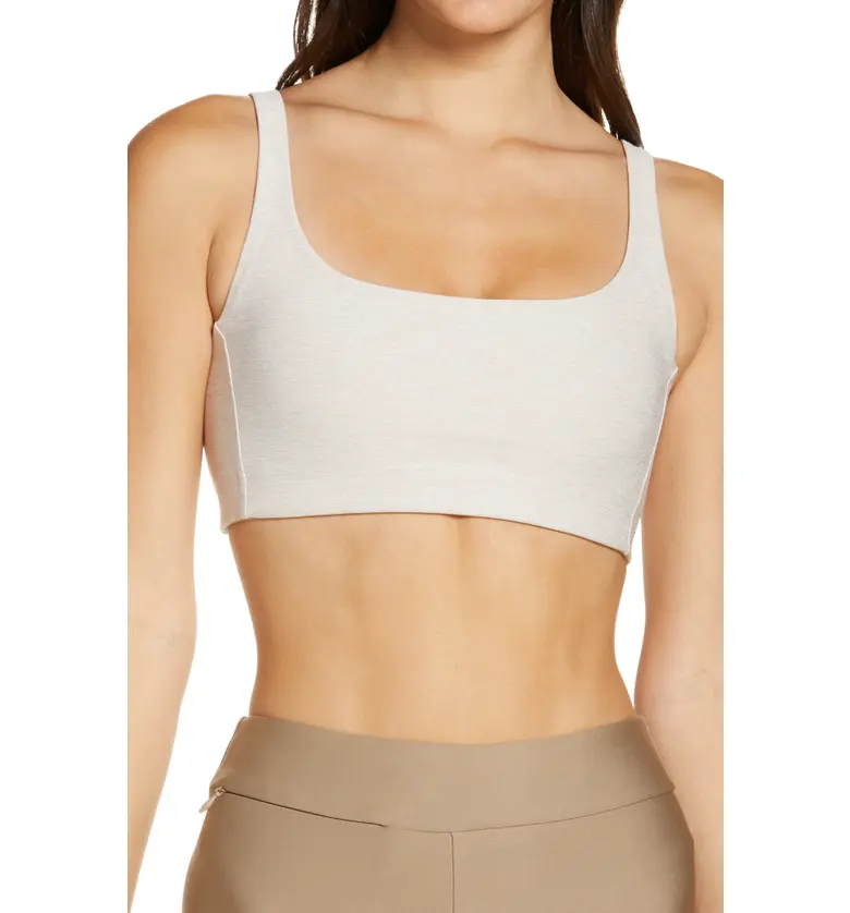 Outdoor Voices Double Time Sports Bra_OATMEAL