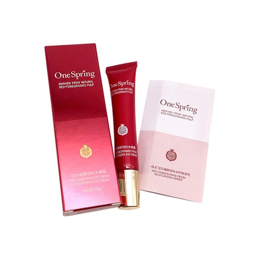  Ofanyia Red Pomegranate Firming Moisturizing Eye Cream Eye Treatment For Remove Dark Circles Anti Puffiness