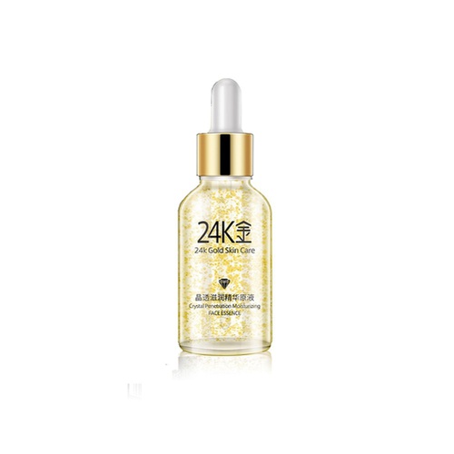  Ofanyia 24 K Gold Essence Crystal Nutritious Liquid Foundation Primer Moisturizing Skin Care Makeup Oil