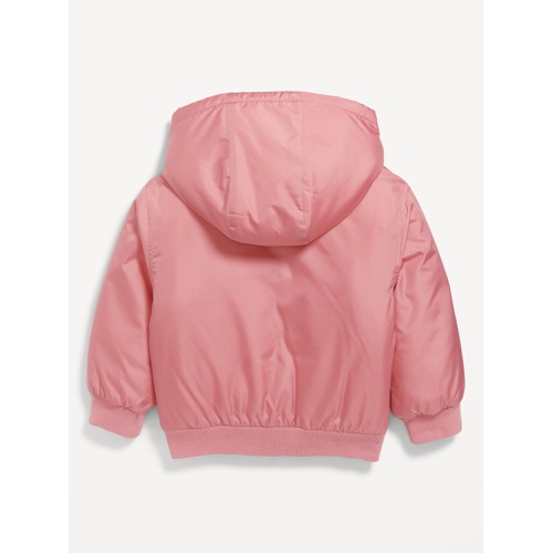 올드네이비 Hooded Zip-Front Water-Resistant Jacket for Toddler Girls