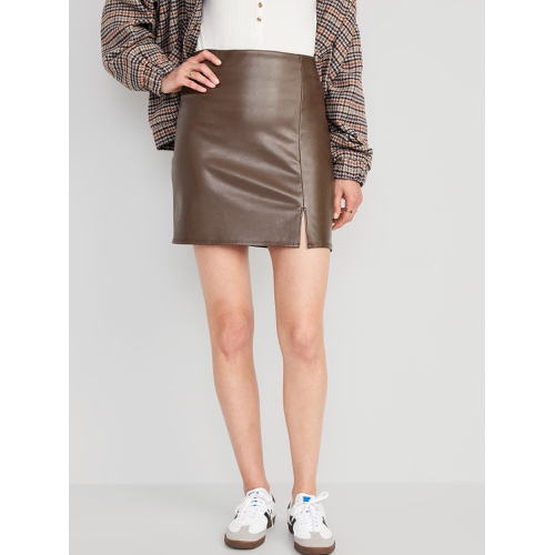 올드네이비 High-Waisted Mini Skirt