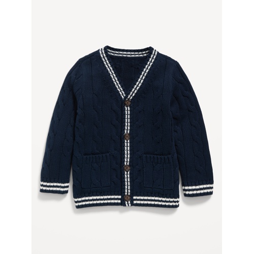 올드네이비 Button-Front Cable-Knit Cardigan Sweater for Toddler Boys