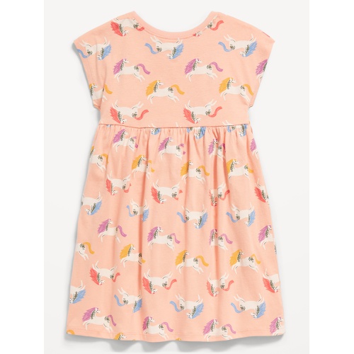 올드네이비 Dolman-Sleeve Fit & Flare Dress for Toddler Girls