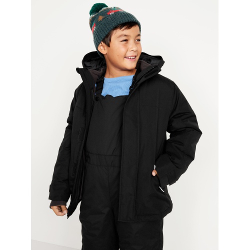 올드네이비 Gender-Neutral Water-Resistant 3-In-1 Snow Jacket for Kids