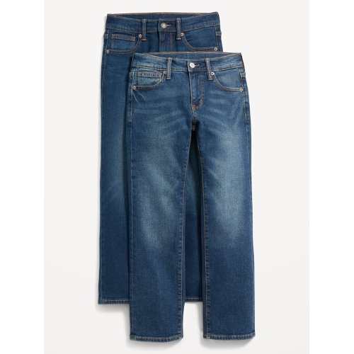 올드네이비 Built-In Flex Straight Jeans 2-Pack for Boys Hot Deal
