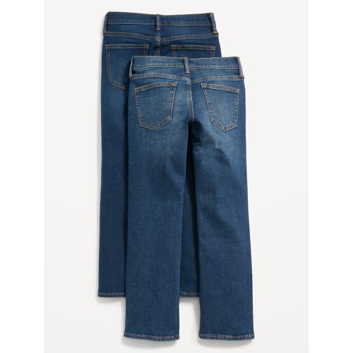 올드네이비 Built-In Flex Straight Jeans 2-Pack for Boys Hot Deal