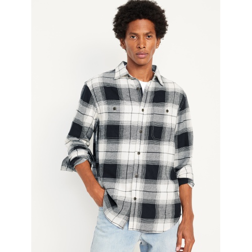 올드네이비 Double-Brushed Flannel Shirt