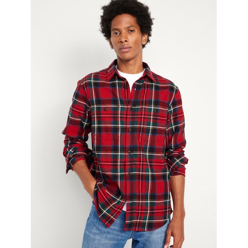 올드네이비 Double-Brushed Flannel Shirt