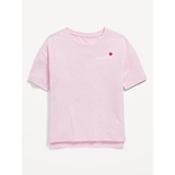 Short-Sleeve Graphic Tunic T-Shirt for Girls