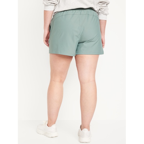 올드네이비 High-Waisted PowerSoft Shorts -- 3-inch inseam