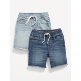 360° Stretch Pull-On Jean Shorts 2-Pack for Toddler Boys Hot Deal