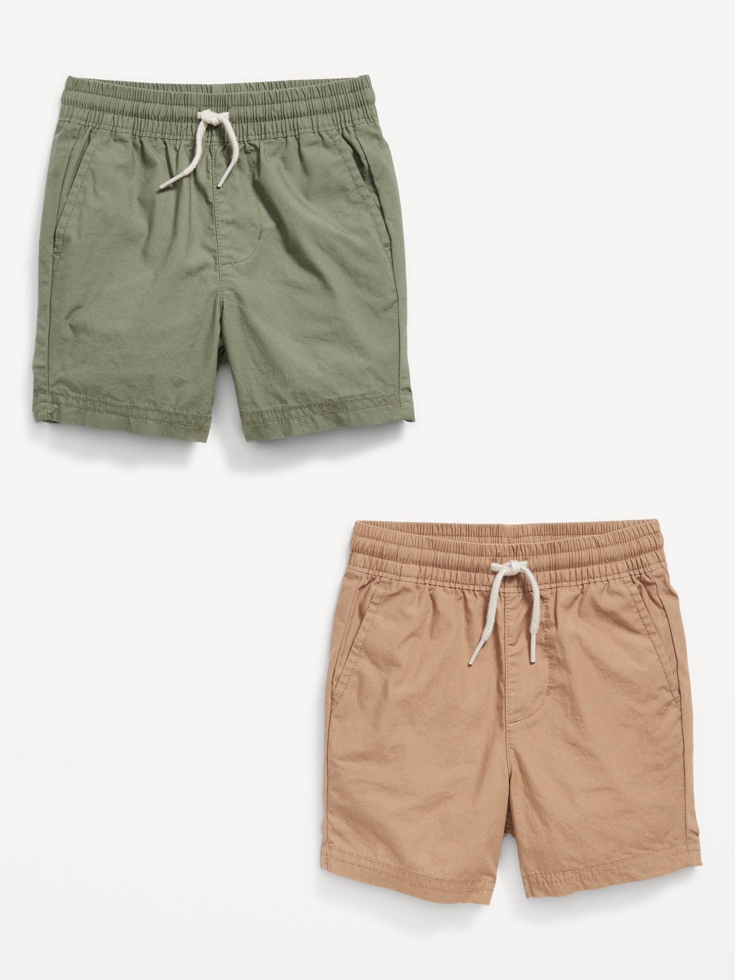 올드네이비 Poplin Pull-On Shorts 2-Pack for Toddler Boys Hot Deal
