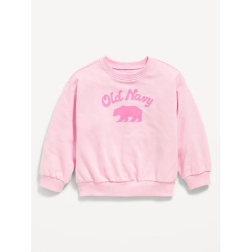 올드네이비 Printed Logo-Graphic Sweatshirt for Toddler Girls
