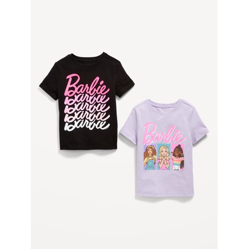 올드네이비 Barbie Unisex Graphic T-Shirt 2-Pack for Toddler Hot Deal