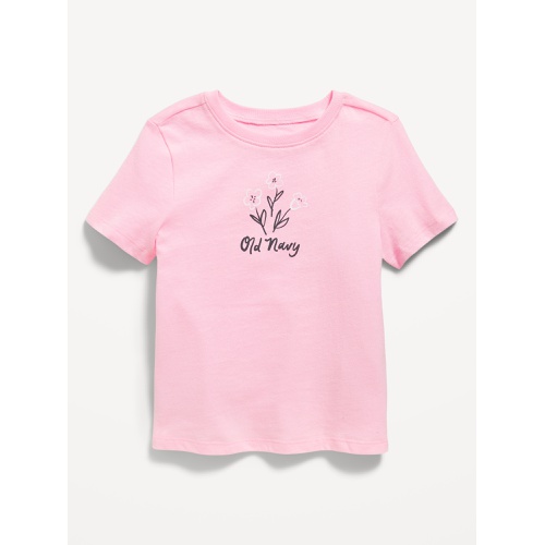 올드네이비 Unisex Logo Graphic T-Shirt for Toddler Hot Deal