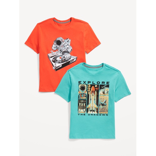 올드네이비 Short-Sleeve Graphic T-Shirt 2-Pack for Boys