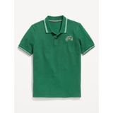 Short-Sleeve Pique Polo Shirt for Boys Hot Deal