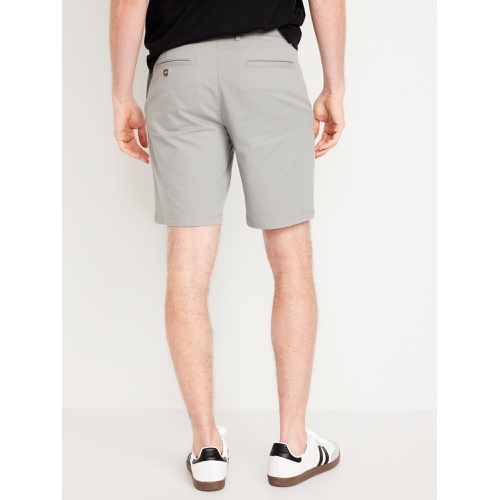 올드네이비 Slim Built-In Flex Rotation Chino Shorts -- 8-inch inseam