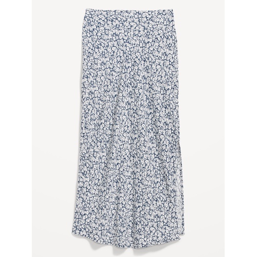 올드네이비 High-Waisted Midi Slip Skirt
