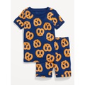 Unisex Snug-Fit Printed Pajama Set for Toddler & Baby