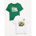 Graphic T-Shirt 2-Pack for Toddler Boys Hot Deal
