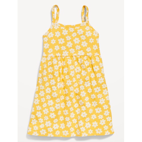 올드네이비 Printed Sleeveless Fit and Flare Dress for Toddler Girls Hot Deal