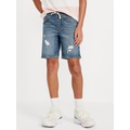 Knee Length 360° Stretch Pull-On Jean Shorts for Boys Hot Deal