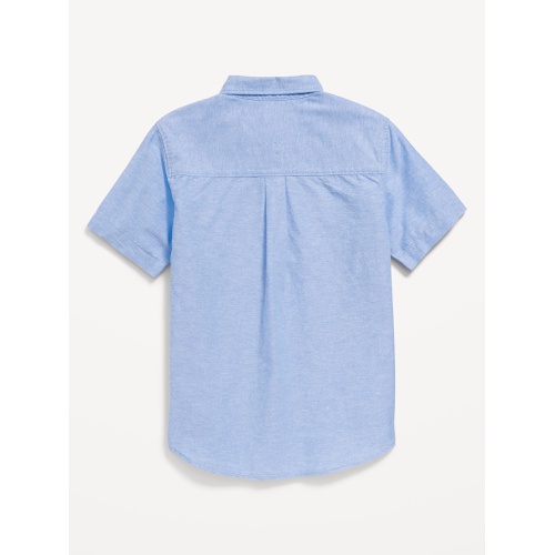 올드네이비 Short-Sleeve Oxford Shirt for Boys