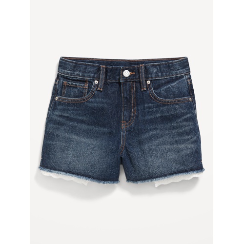 올드네이비 High-Waisted Ripped Jean Shorts for Girls