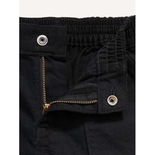 올드네이비 Elasticized High-Waisted Utility Jean Shorts for Girls