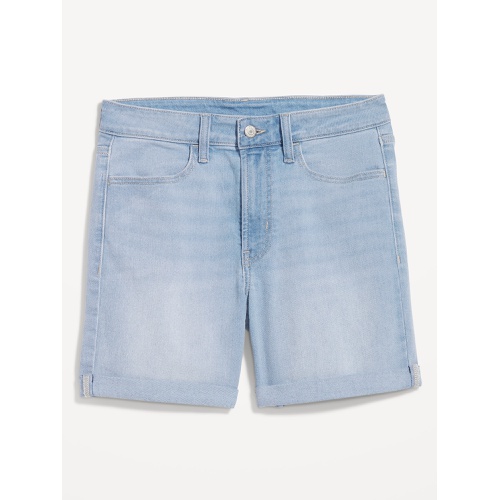 올드네이비 High-Waisted Wow Jean Shorts -- 5-inch inseam Hot Deal