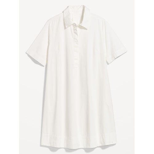 올드네이비 Short-Sleeve Mini Shirt Dress