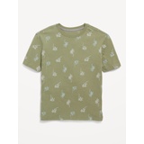 Softest Printed Crew-Neck T-Shirt for Boys Hot Deal