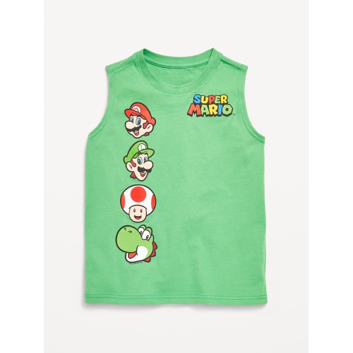 올드네이비 Super Mario Gender-Neutral Graphic Tank Top for Kids Hot Deal