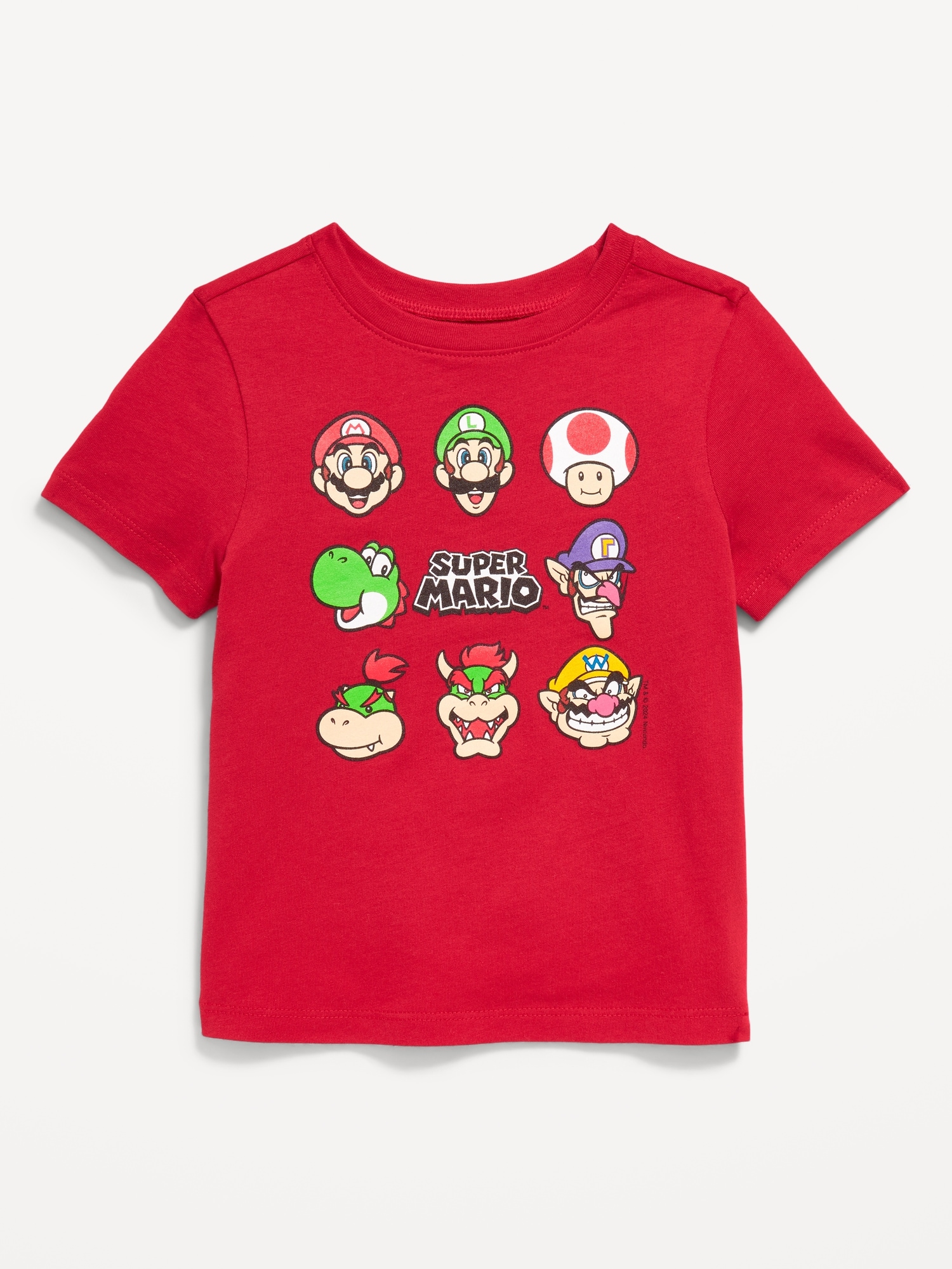 Super Mario Unisex Graphic T-Shirt for Toddler Hot Deal