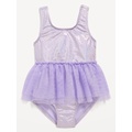 Sleeveless Swim Tutu One-Piece for Toddler and Baby