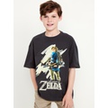 The Legend of Zelda Oversized Gender-Neutral Graphic T-Shirt for Kids