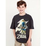 The Legend of Zelda Oversized Gender-Neutral Graphic T-Shirt for Kids Hot Deal