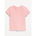 Softest Heart-Pocket T-Shirt for Girls