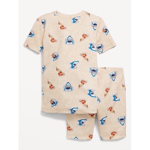 올드네이비 Gender-Neutral Graphic Snug-Fit Pajama Set for Kids