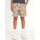 Above Knee Printed Jogger Shorts for Boys