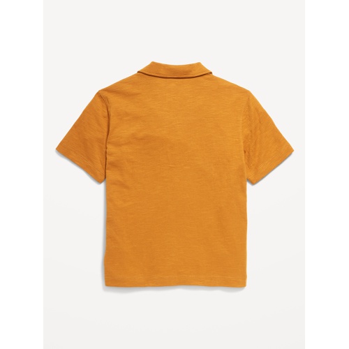 올드네이비 Short-Sleeve Soft-Knit Utility Pocket Shirt for Boys Hot Deal